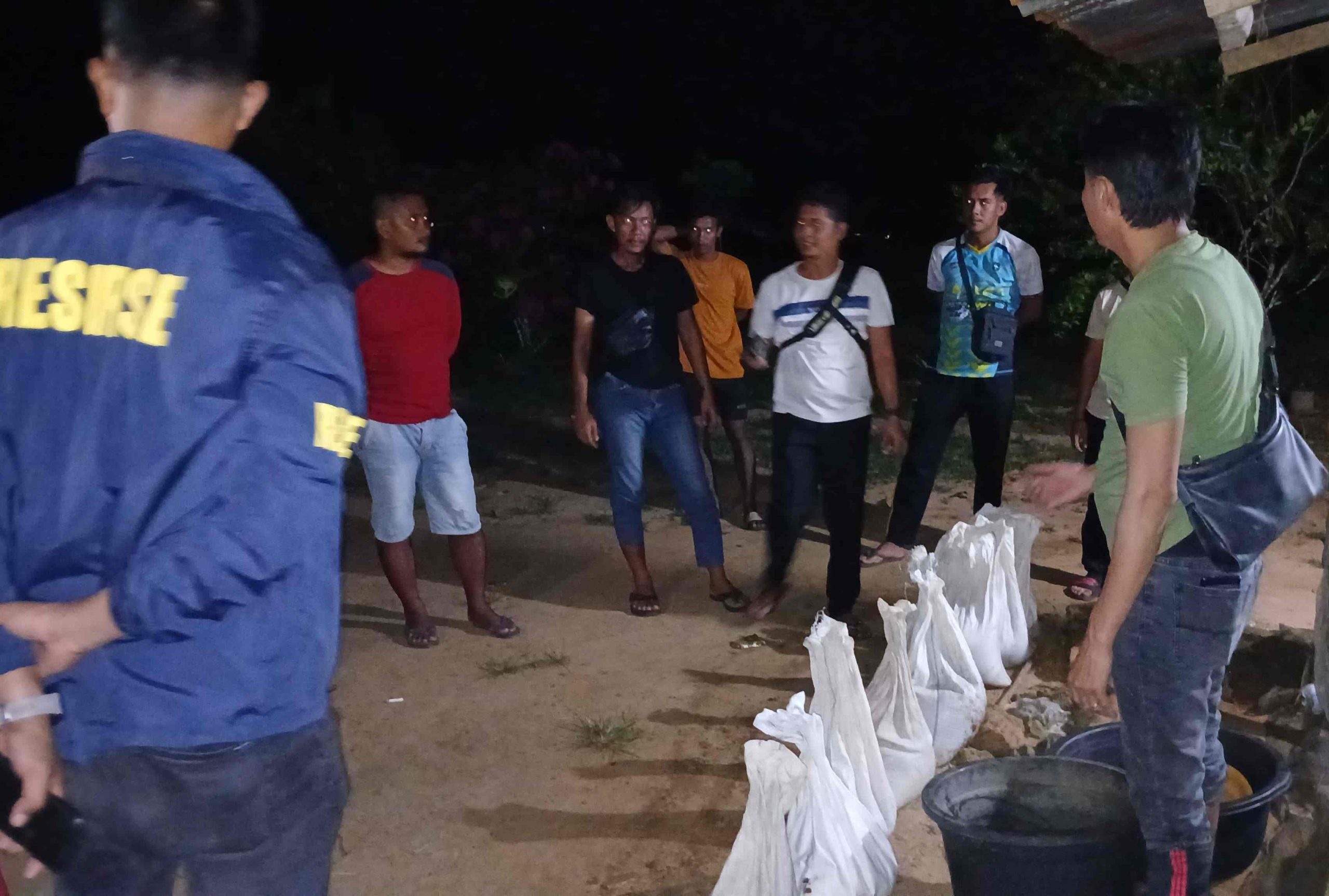 Kasus Timah Ilegal di Desa Paku, Tersangka EN Mengaku Setor Pasir Timah ke Bos HE