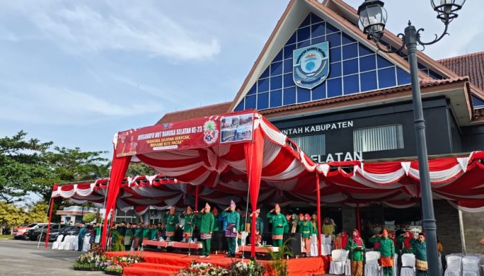 Pemkab Bangka Selatan Gelar Upacara Peringatan Hari Jadi ke-23, Usung Tema “BEKECAK”