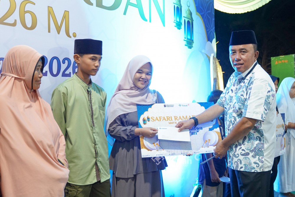 Cetak Generasi Qurani Sejak Dini, PT Timah Beri Beasiswa Tahfiz di Momentum Ramadan