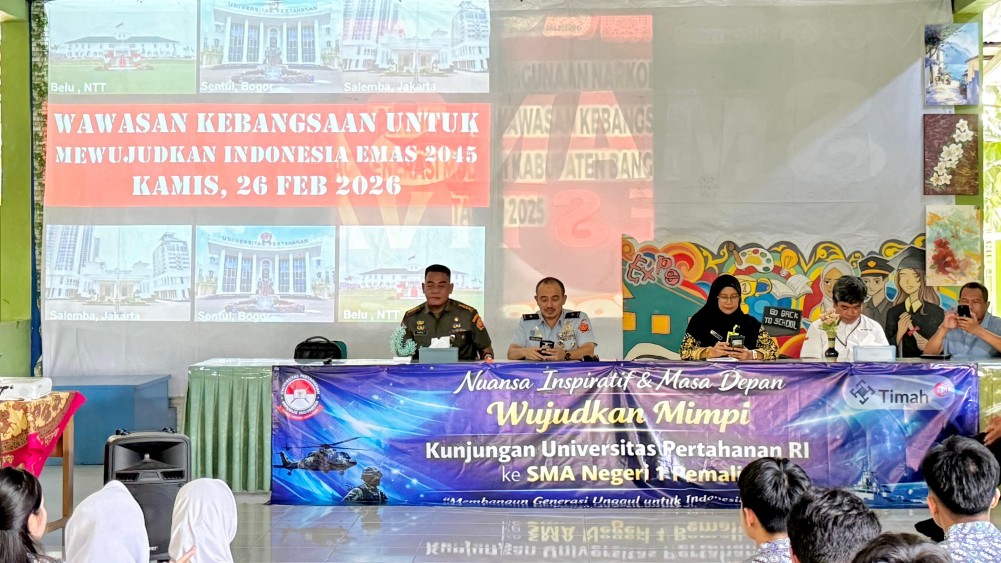 PT Timah Fasilitasi Kunjungan Unhan RI ke SMAN 1 Pemali, Buka Peluang Beasiswa dan Karier bagi Pelajar
