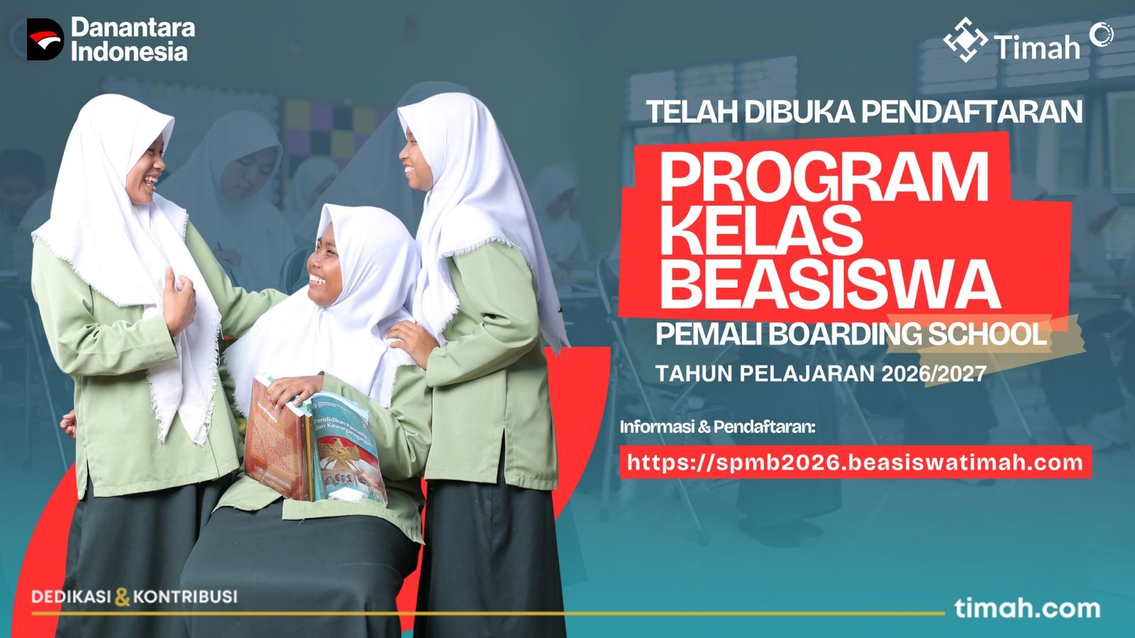 Kelas Beasiswa PT Timah Tahun Ajaran 2026/2027 Dibuka, Calon Peserta Wajib Siapkan Ini