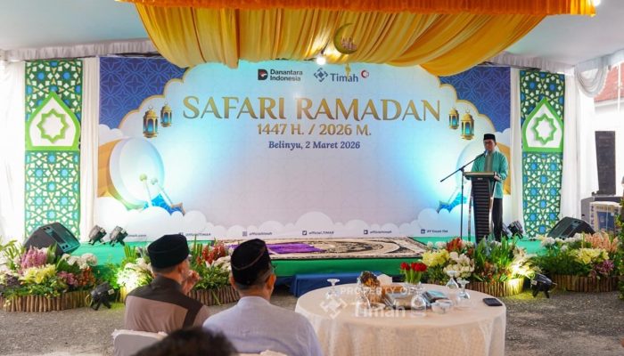Safari Ramadan PT Timah di Belinyu, Santuni Anak Yatim hingga Beri Bantuan untuk Marbot