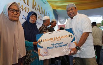 PT Timah Tbk Dukung Ketahanan Pangan Warga Lewat Bantuan Sembako