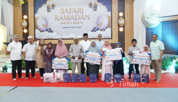 Safari Ramadan PT Timah Bawa Kebahagiaan bagi Guru Ngaji dan Marbot di Bangka Barat