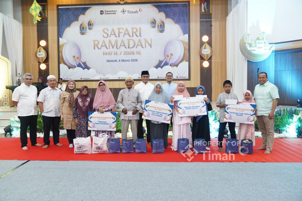 Safari Ramadan PT Timah Bawa Kebahagiaan bagi Guru Ngaji dan Marbot di Bangka Barat