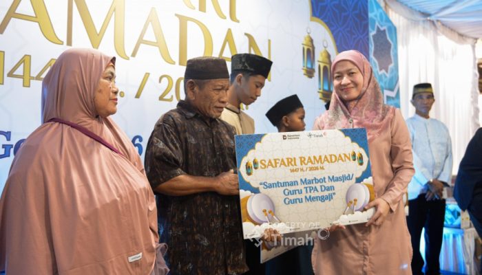 Marbot Masjid Al Falah Belitung Timur Dapat Bantuan Ramadan dari PT Timah Tbk
