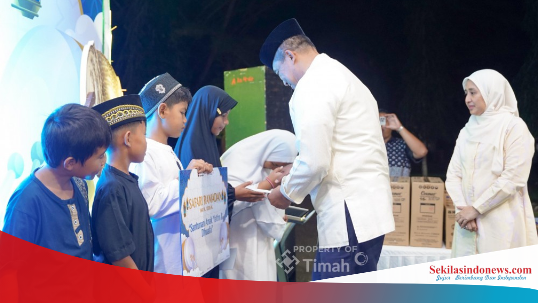 750 Anak Yatim Terima Santunan dari PT Timah