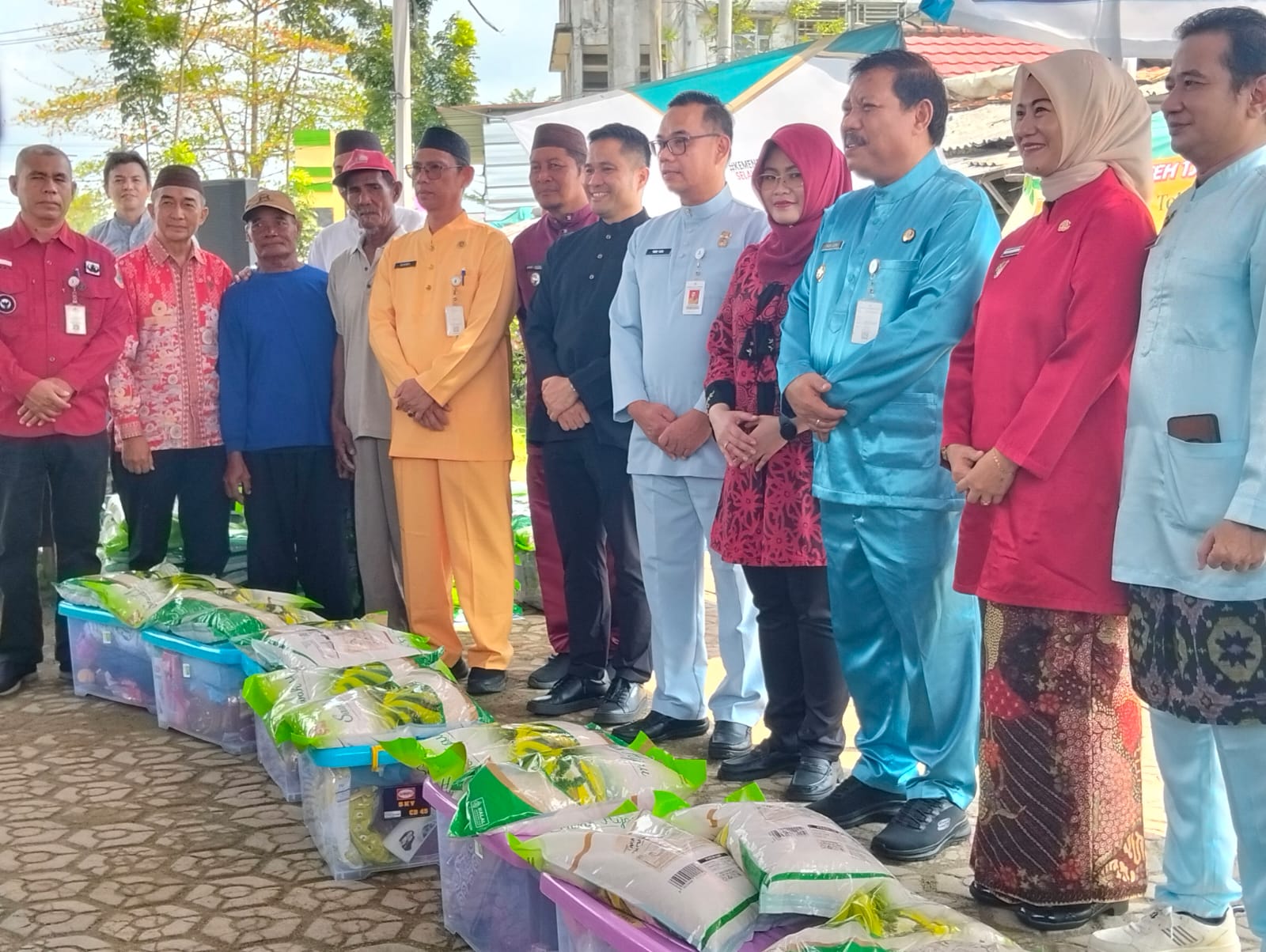 249 Warga Pangkalpinang Terdampak Paceklik Terima Bantuan Sosial