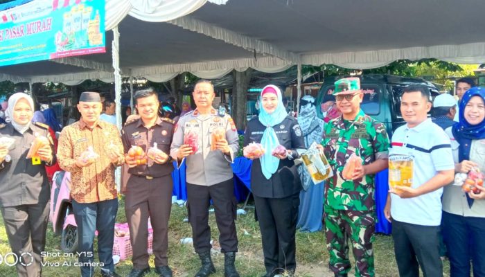Tinjau Operasi Pasar Murah di Toboali, Wabup Debby: Ini Langkah Konkret Tekan Inflasi