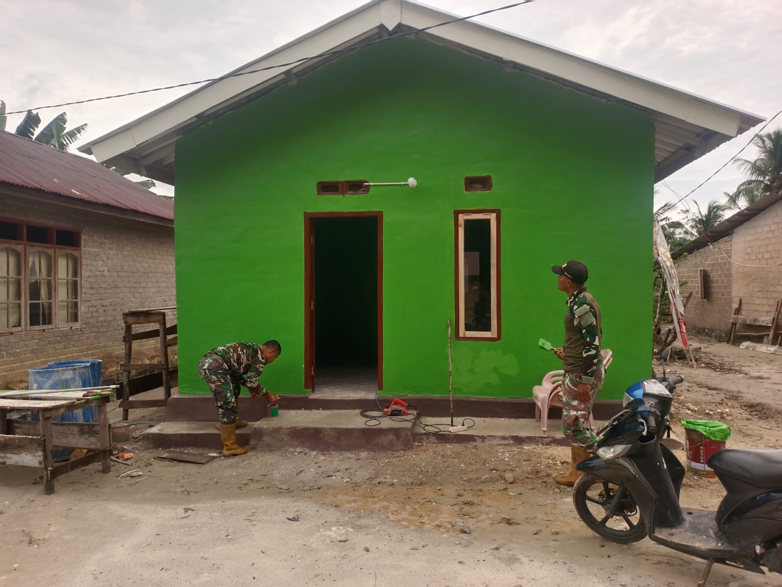 Satgas TMMD Kodim 0432/Basel Rampungkan Rehab Rumah Warga, Kini Lebih Kokoh dan Layak Huni
