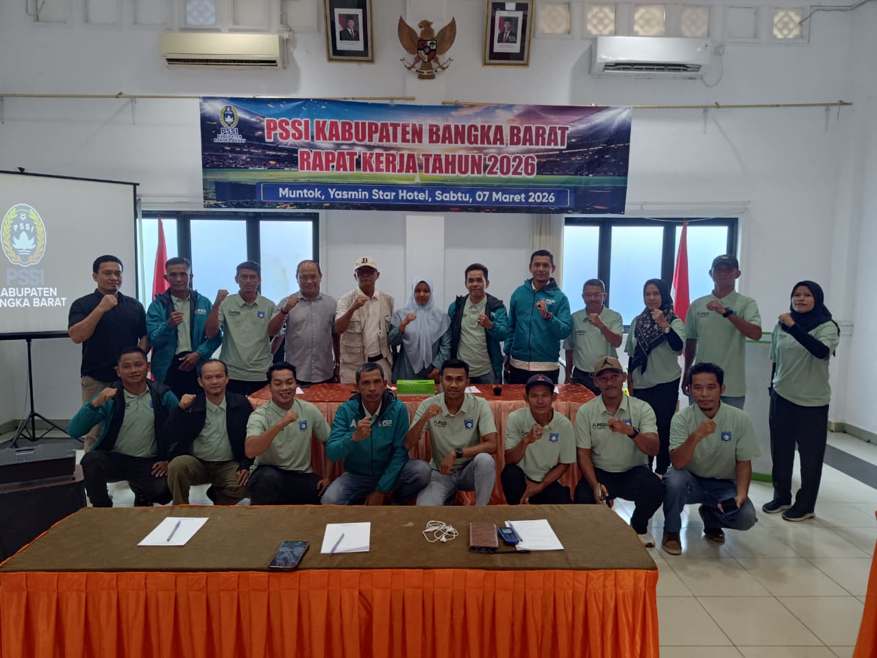 PSSI Bangka Barat Gelar Rapat Kerja, Fokus Pembinaan Atlet dan Target Porprov Babel 2026