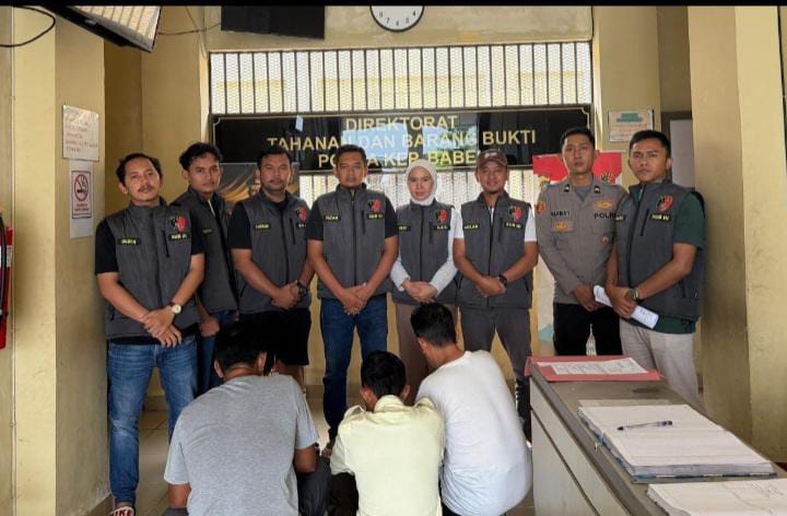 Polda Babel Tahan 3 Tersangka Pengeroyokan Wartawan di Gudang PT PMM Bangka