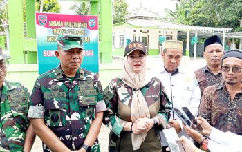 Debby Vita Dewi Apresiasi TMMD Kodim 0432 Basel, Dinilai Bantu Buka Akses Infrastruktur Desa