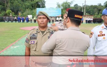 Apel Operasi Ketupat Digelar, Polres Bangka Selatan Siapkan Sejumlah Pos Pengamanan