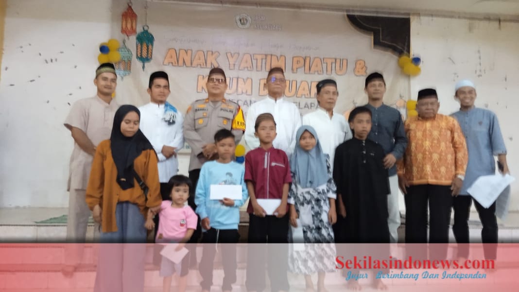 Santuni Anak Yatim dan Dhuafa di Kelapa, Wabup Yus Derahman Ajak Perkuat Kepedulian Sosial