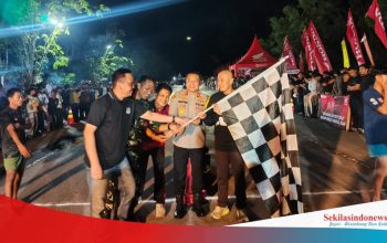 Cegah Balap Liar, Polres Basel dan Honda Babel Gelar Vario Berlari, 175 Peserta Jadi ‘Mendadak Atlet’