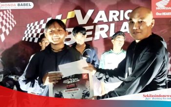 Sekda Bangka Selatan Apresiasi Event “Vario Berlari”, Dinilai Jadi Wadah Positif Anak Muda