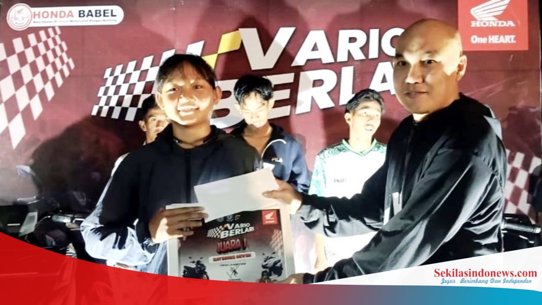 Sekda Bangka Selatan Apresiasi Event “Vario Berlari”, Dinilai Jadi Wadah Positif Anak Muda
