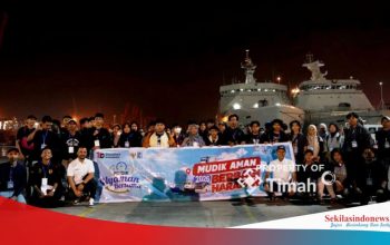 Naik Kapal Perang TNI AL, 1.349 Pemudik Ikut Program Mudik Gratis PT Timah Tbk