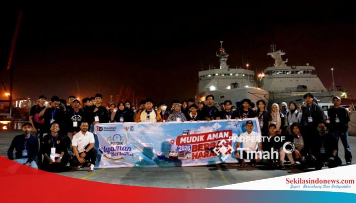 Naik Kapal Perang TNI AL, 1.349 Pemudik Ikut Program Mudik Gratis PT Timah Tbk
