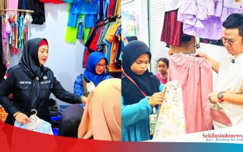 Kompak! Riza-Debby Ajak Anak Yatim di Bangka Selatan Belanja Baju Lebaran, Tiap Anak Terima Rp1 Juta