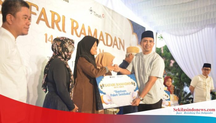 Jelang Idulfitri, PT Timah Tebar 600 Paket Sembako untuk Warga Bangka Selatan