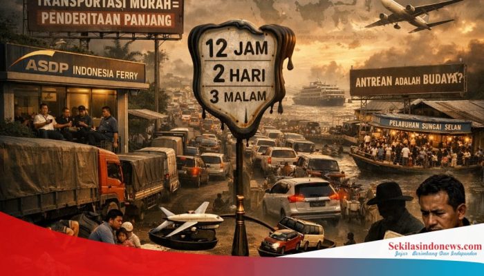Antrean Mengular, Pemudik Terjebak: Potret Kegagalan ASDP di Pelabuhan Tanjungkalian Mentok