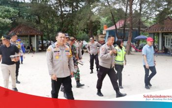 Kapolres Bangka Selatan dan Forkopimda Patroli ke Sejumlah Objek Wisata saat Libur Lebaran