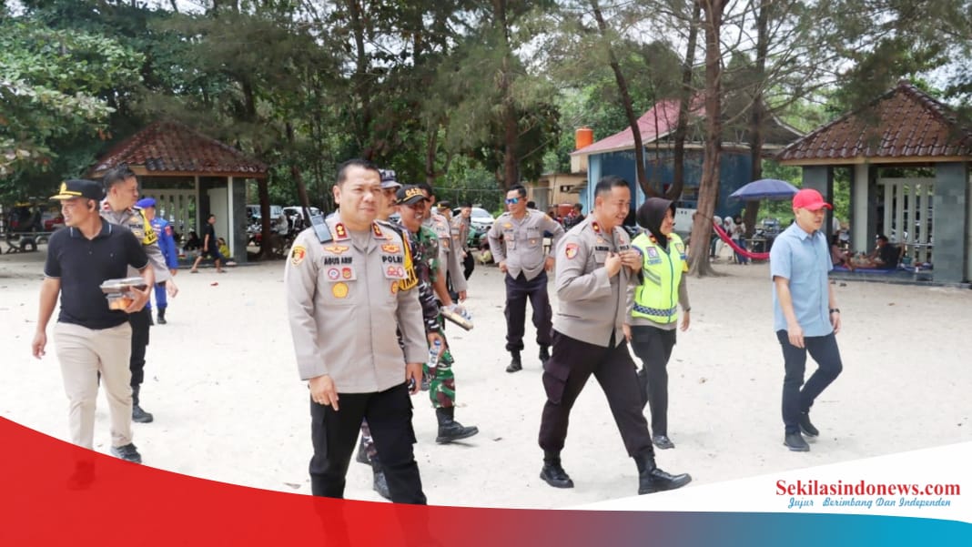 Kapolres Bangka Selatan dan Forkopimda Turun Patroli ke Sejumlah Objek Wisata