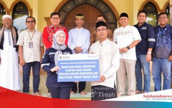 PT Timah Konsisten Bantu Renovasi hingga Fasilitas Rumah Ibadah di Babel dan Kepri