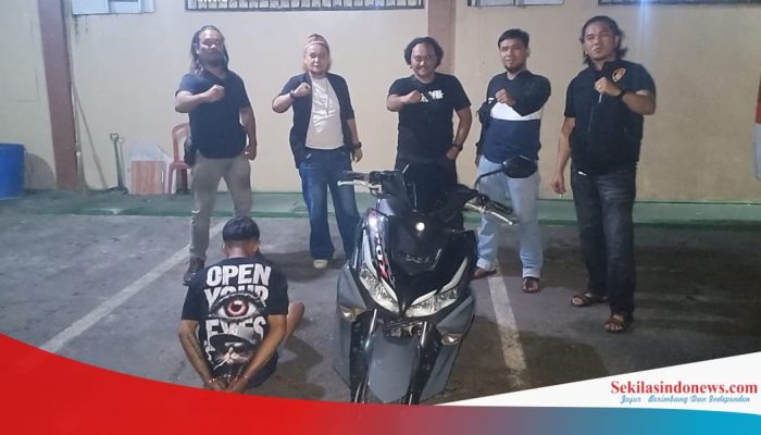 Gasak Motor Rekan Sendiri, Pelaku Diburu Macan Selatan hingga Tertangkap di Mentok