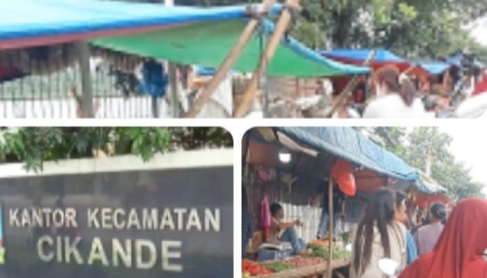 Berjualan Diatas Badan Jalan, Pasar Liar Ciherang Cikande Diduga Jadi Ajang Pungli Lapak, Masih Adakah Satpol PP di Kabupaten Serang