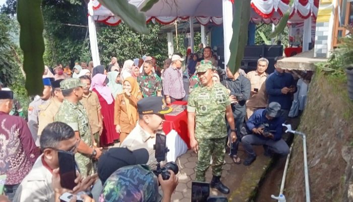 Kolaborasi TNI dan Pemkot Cilegon, Sumur Bor untuk Warga Suri Wujud Kepedulian Nyata