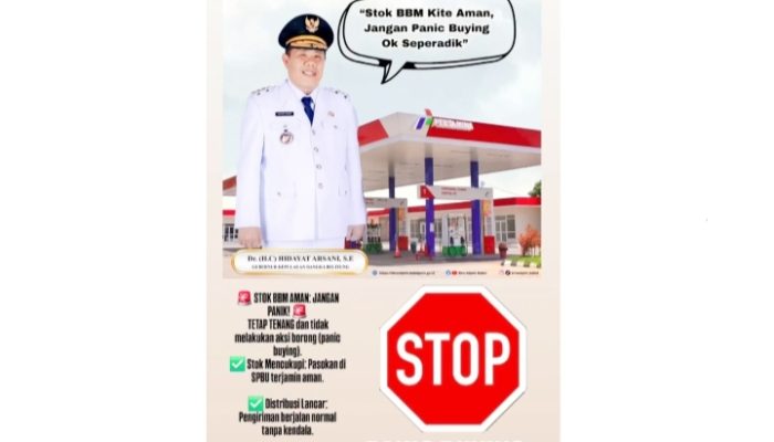 Pemerintah dan Pertamina sosialisasi ke masyarakat agar tidak melakukan panic buying
