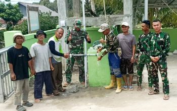 Satgas TMMD Kodim 0432/Basel Tuntaskan 5 Sumur Bor di Desa Penutuk, Warga Kini Tak Lagi Kesulitan Air Bersih