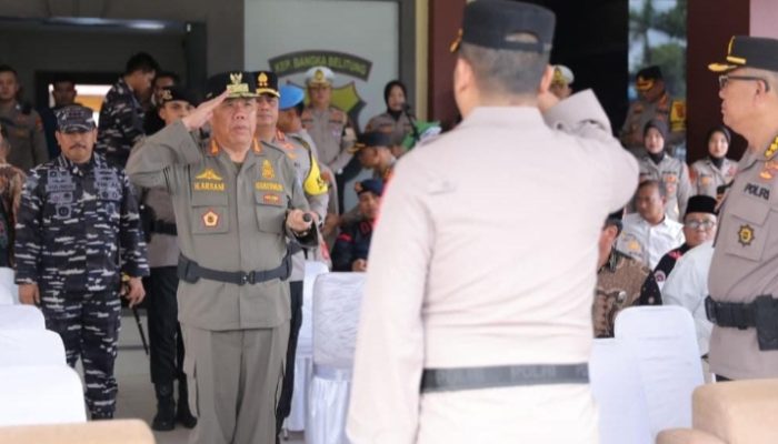 Operasi Ketupat Menumbing 2026 digelar 13 hari, libatkan 1.602 personel gabungan pengamanan Lebaran