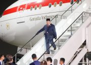 Tiba di Tokyo, Prabowo Disambut Pejabat Pemerintah Jepang di Haneda Airport