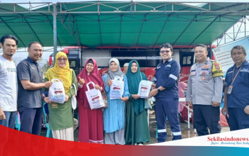 Layanan Berobat Gratis PT Timah di Mentok Diserbu Warga Sejak Pagi