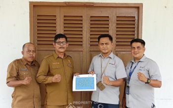 PT Timah Bantu Renovasi Gedung Serbaguna Kecamatan Kundur Barat