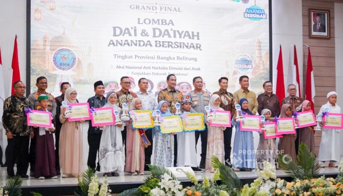 PT Timah Gandeng BNN, Edukasi Bahaya Narkoba Lewat Lomba Da’i Da’iyah