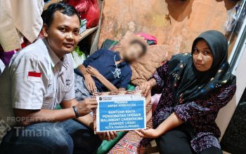 PT Timah Bantu Biaya Pengobatan untuk Satriadi