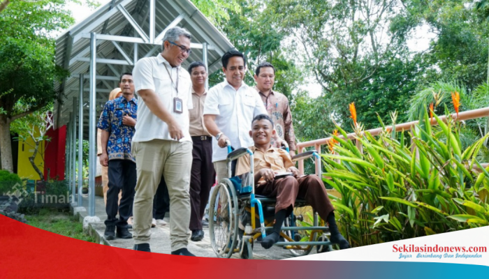 Tak Sekadar Belajar, Difabel SLB Mentok Produksi dan Jual Batik Berkat Program PT Timah