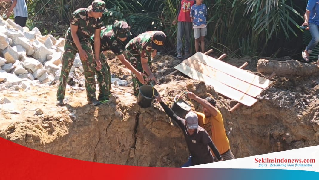 Program Presiden Prabowo, Kodim Basel Bangun 4 Jembatan Garuda untuk Buka Akses Wilayah