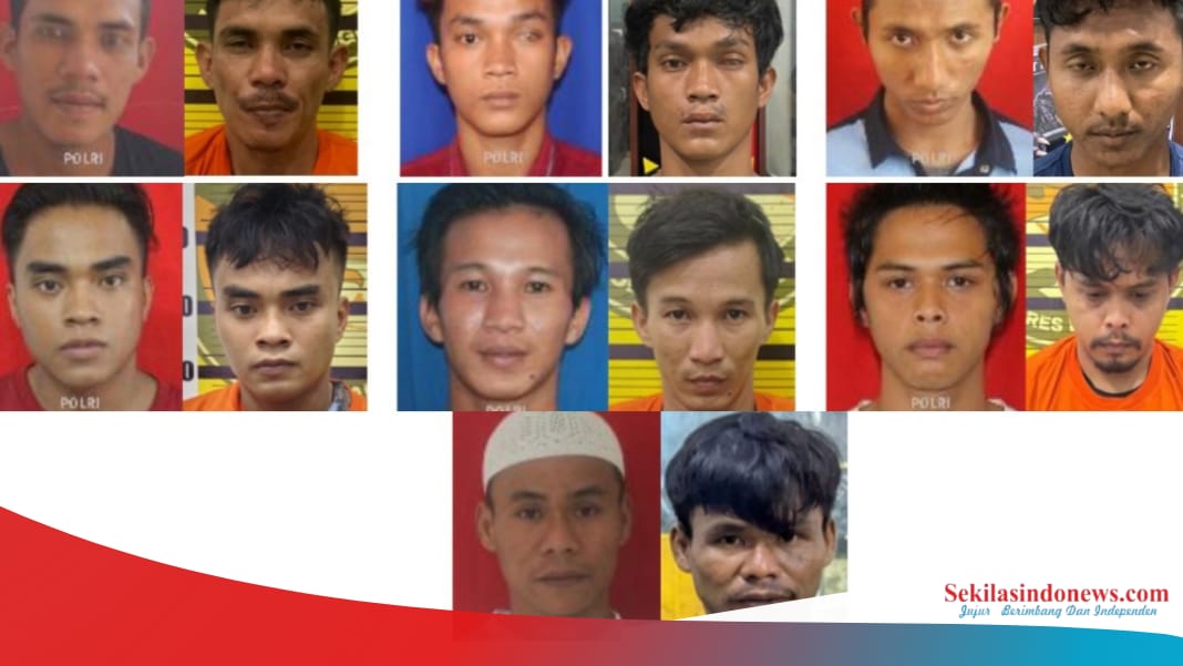 Rutan Polres Bangka Dijebol, 8 Tahanan Kabur, 2 Ditangkap, 6 Masih Diburu