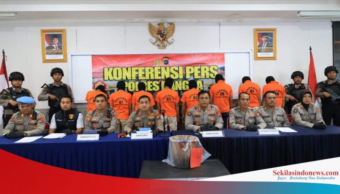 Kurang dari 48 Jam, 8 Tahanan Kabur dari Rutan Polres Bangka Berhasil Ditangkap