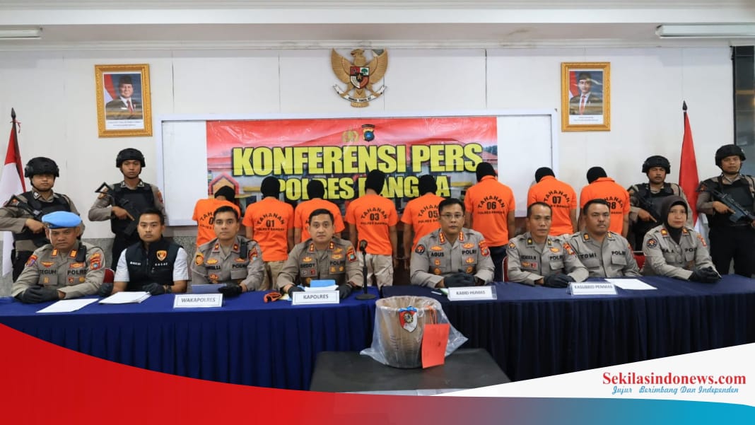 Kurang dari 48 Jam, 8 Tahanan Kabur dari Rutan Polres Bangka Berhasil Ditangkap