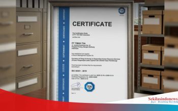 Kantongi Sertifikat ISO, PT Timah Perkuat Sistem Arsip Berstandar Internasional