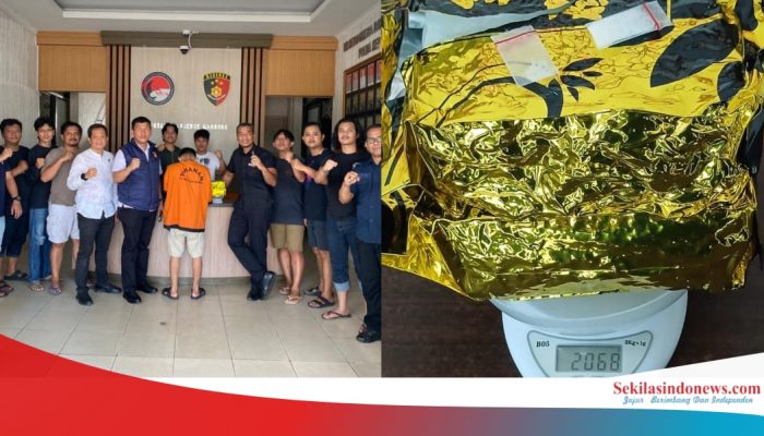 Obi, Bandar Sabu 2 Kg di Pangkalpinang Digulung Polisi, Terancam 20 Tahun Penjara