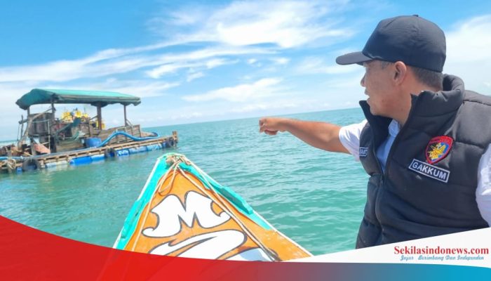Tim Gabungan Tertibkan Tambang Ilegal di Sukadamai, 9 Ponton TI Selam Diamankan