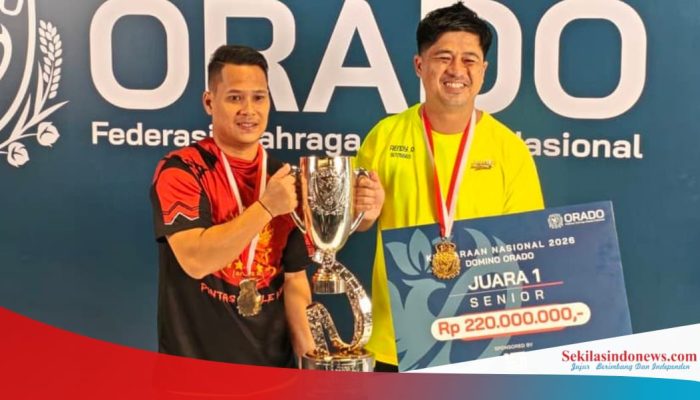 Ukir Sejarah, Berry-Rendy Antar Babel Juara Kerjunas Orado 2026 Usai Tumbangkan Jambi